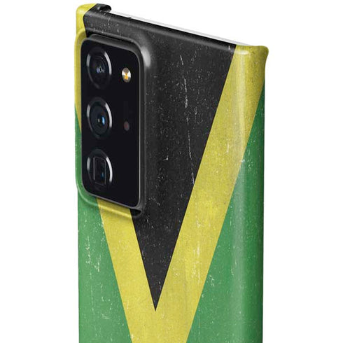 Jamaica Flag Distressed Galaxy Note20 Ultra 5G Lite Case